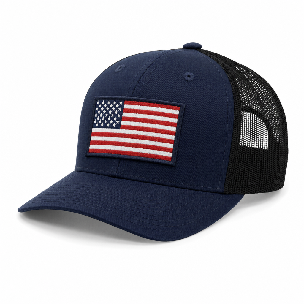 USA Embroidered Trucker Hat