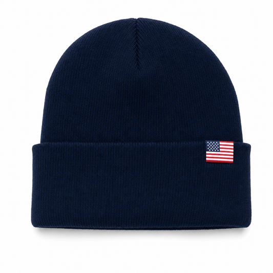 American Flag Beanie